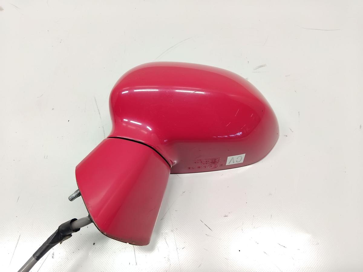 Honda Jazz GE2 orig Au&szlig;enspiegel links R81 Milano Red elektrisch beheizt BJ2006