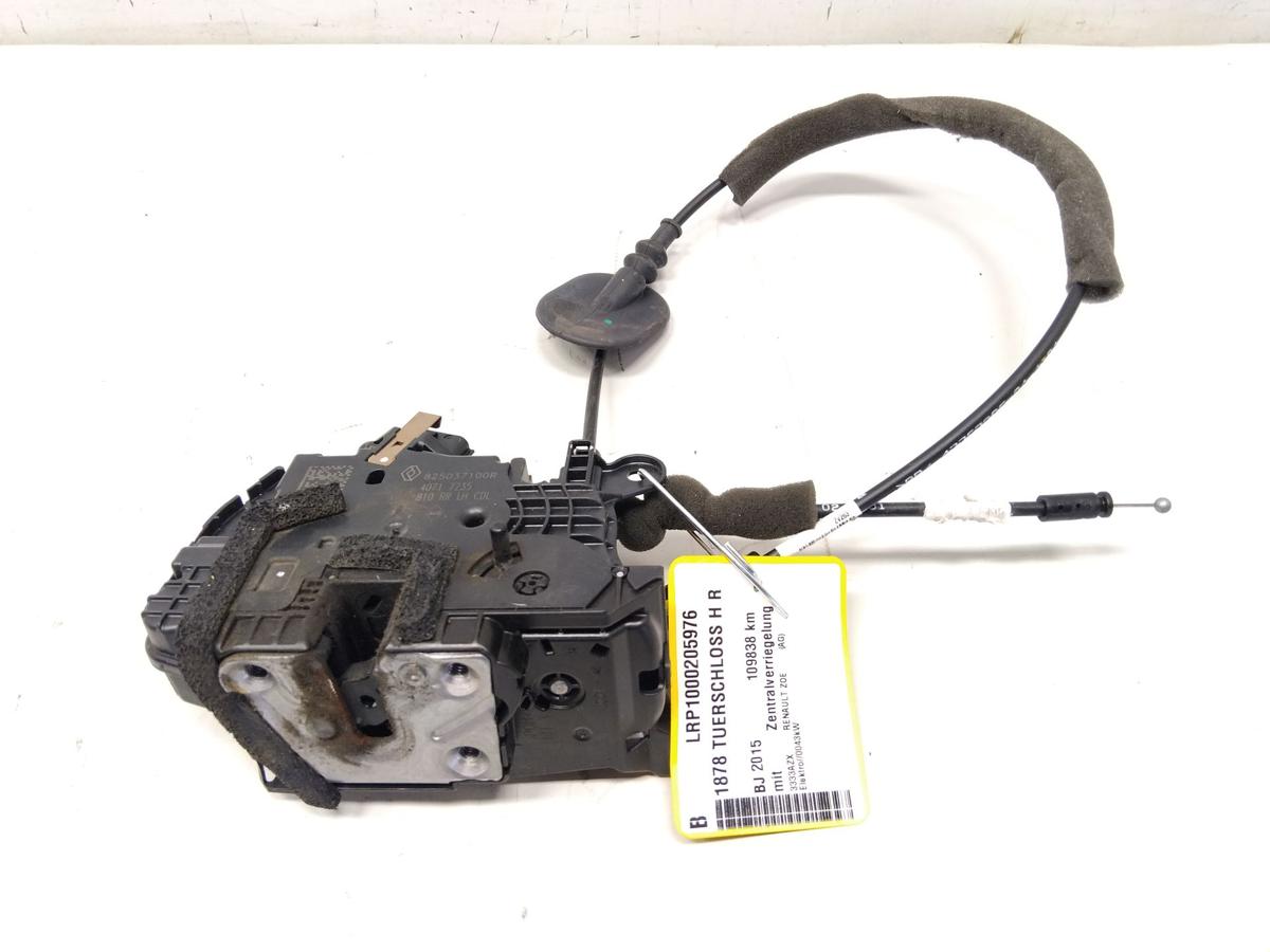 Renault Zoe original T&uuml;rschlo&szlig; hinten rechts mit Zentralverriegelung Bj.2015