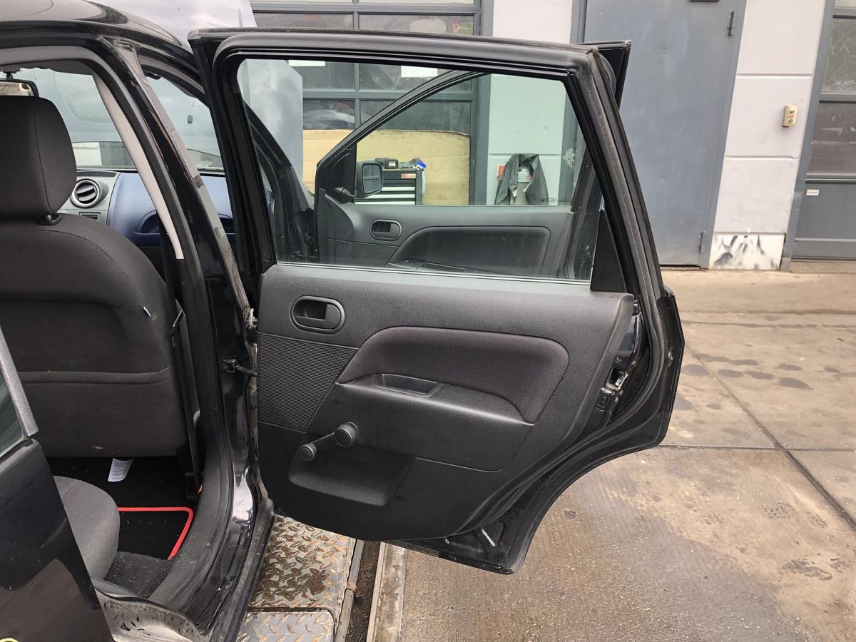 Ford Fiesta ´02 original Tür hinten rechts Fond Pantherschwarz Bj 2007