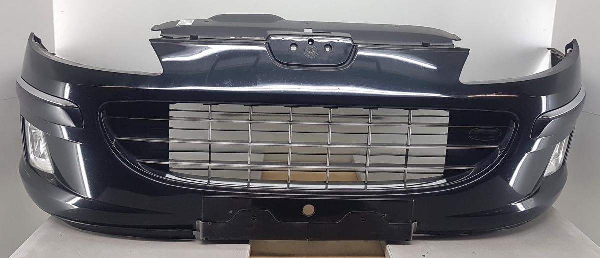 Peugeot 407 Stoßstange Stoßfänger vorn in EXL Obsidianschwarz Bj2006