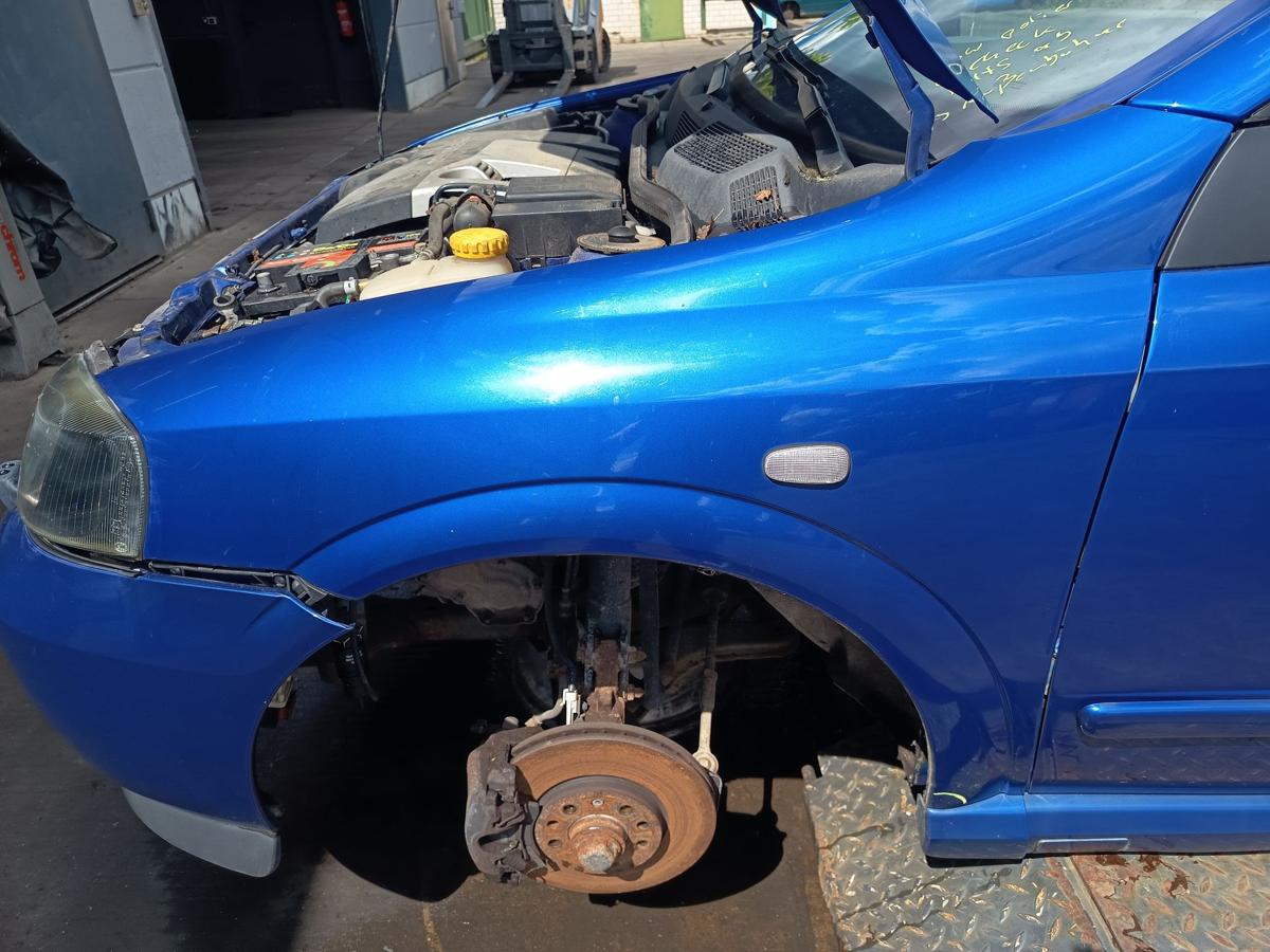 Opel Astra G Coupe original Kotfl&uuml;gel links Seitenteil 2KU Europablau Bj 2002