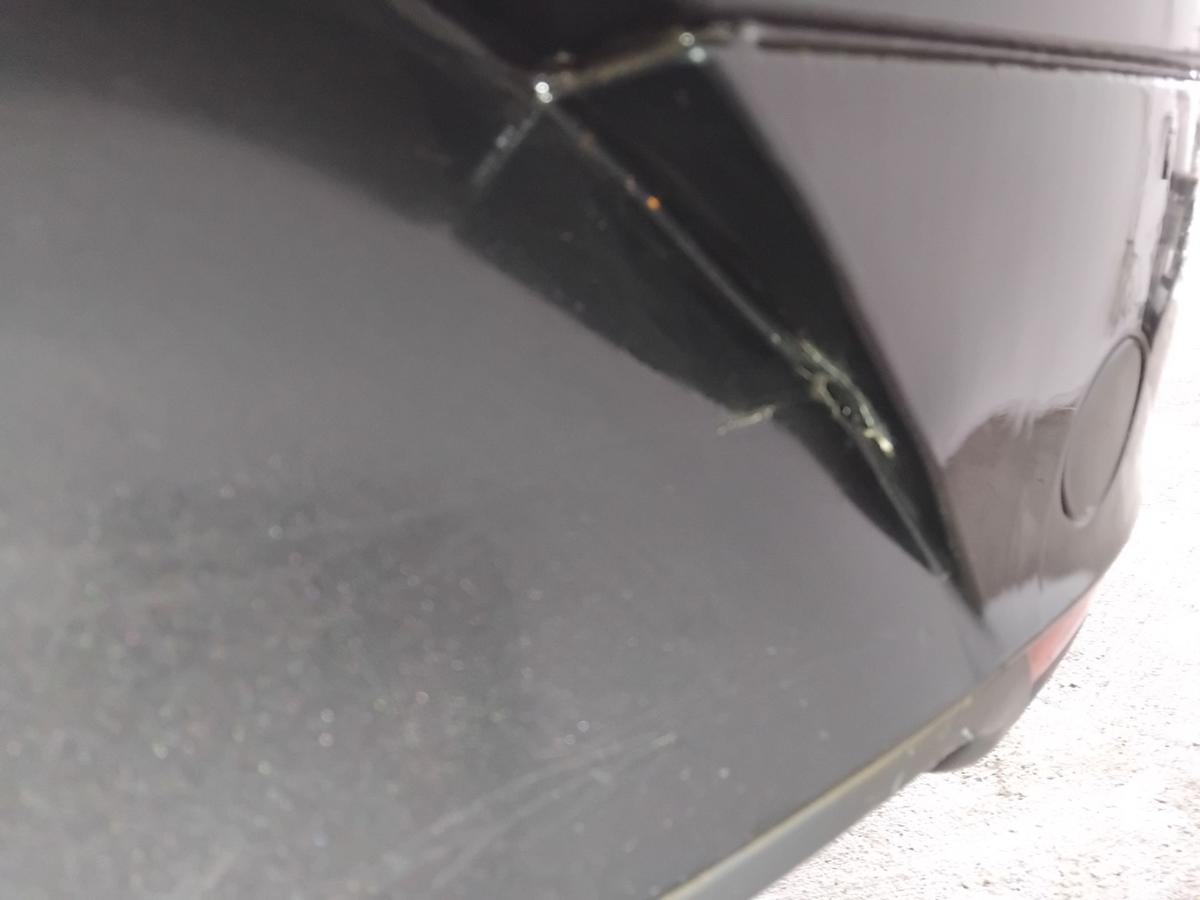 Seat Altea XL original Stoßstange Stoßfänger hinten Langversion BJ2008 LW7Z graphit track