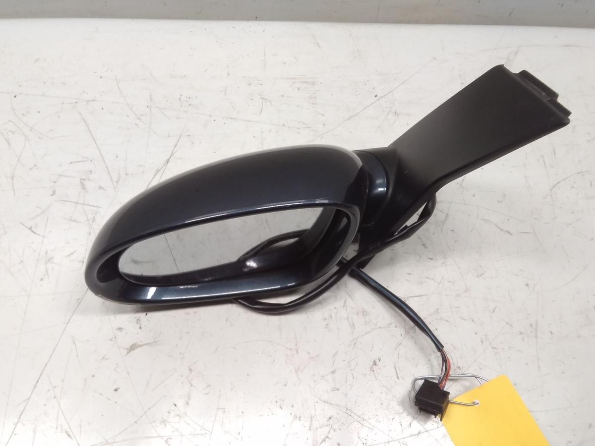 VW Golf Plus 5M original Au&szlig;enspiegel links elektrisch und beheizt BJ2006 LC5F Bluegraphitmetallic