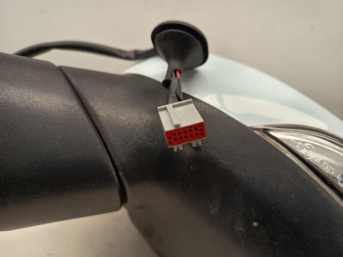 Ford Fiesta VI CCN JA8 orig elektrischer Au&szlig;enspiegel links Frost-Wei&szlig; Bj 2013