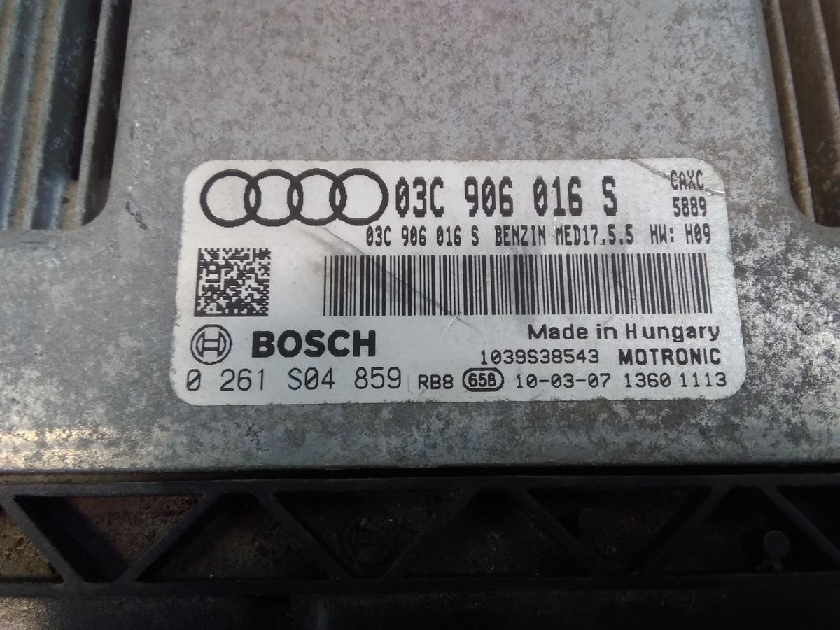 Audi A3 8P Motorsteuerger&auml;t 1.4TFSI 92kw CAXC Bj.2010