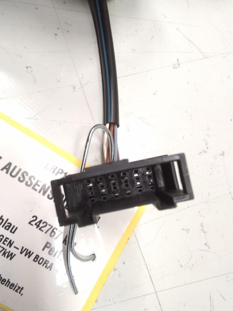 VW Bora original Au&szlig;enspiegel links elektrisch&beheizt BJ2001 LB5N indigoblau