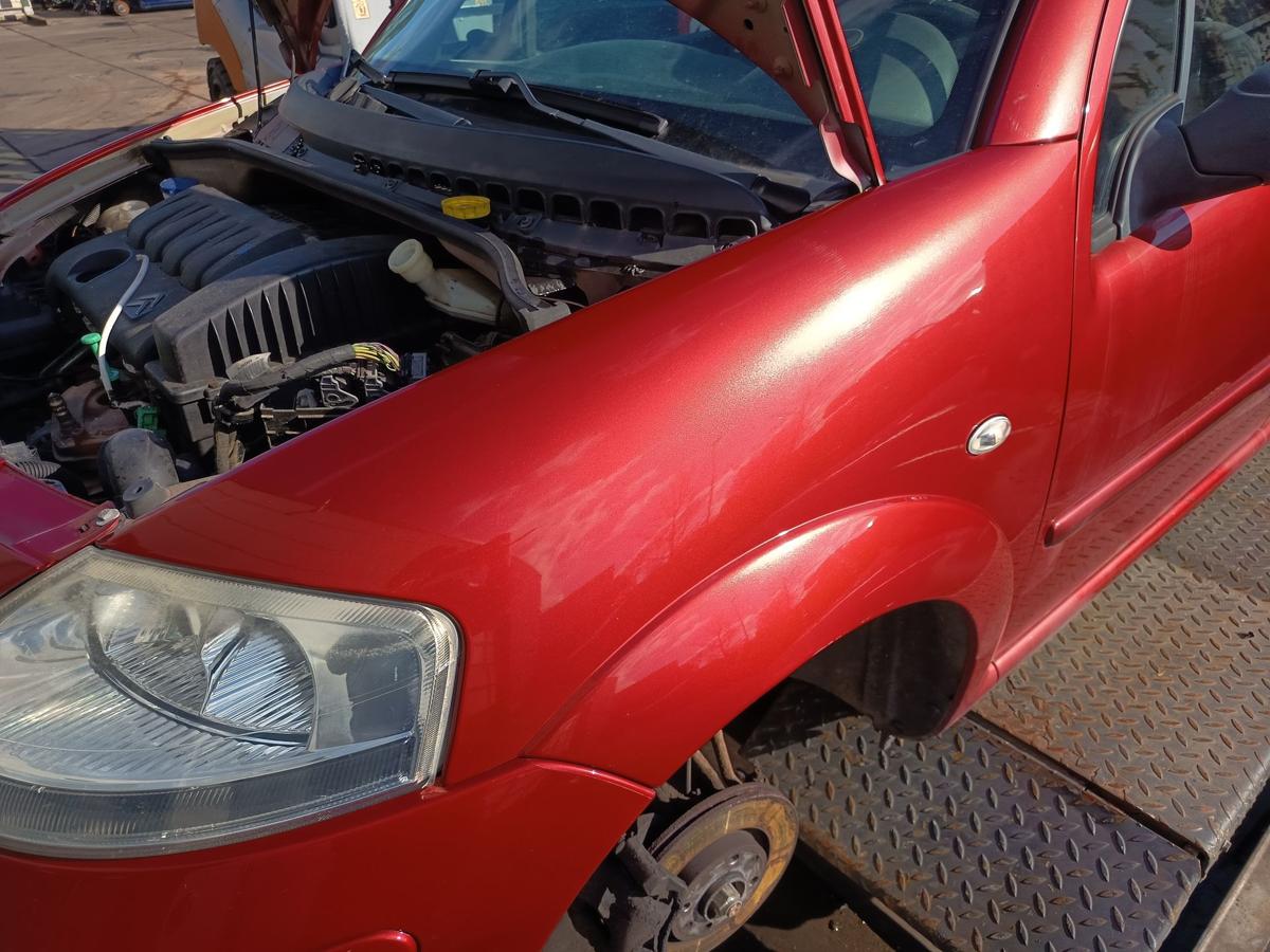 Citroen C3 original Kotfl&uuml;gel links Seitenteil EKQ Luziferrot Bj 2007