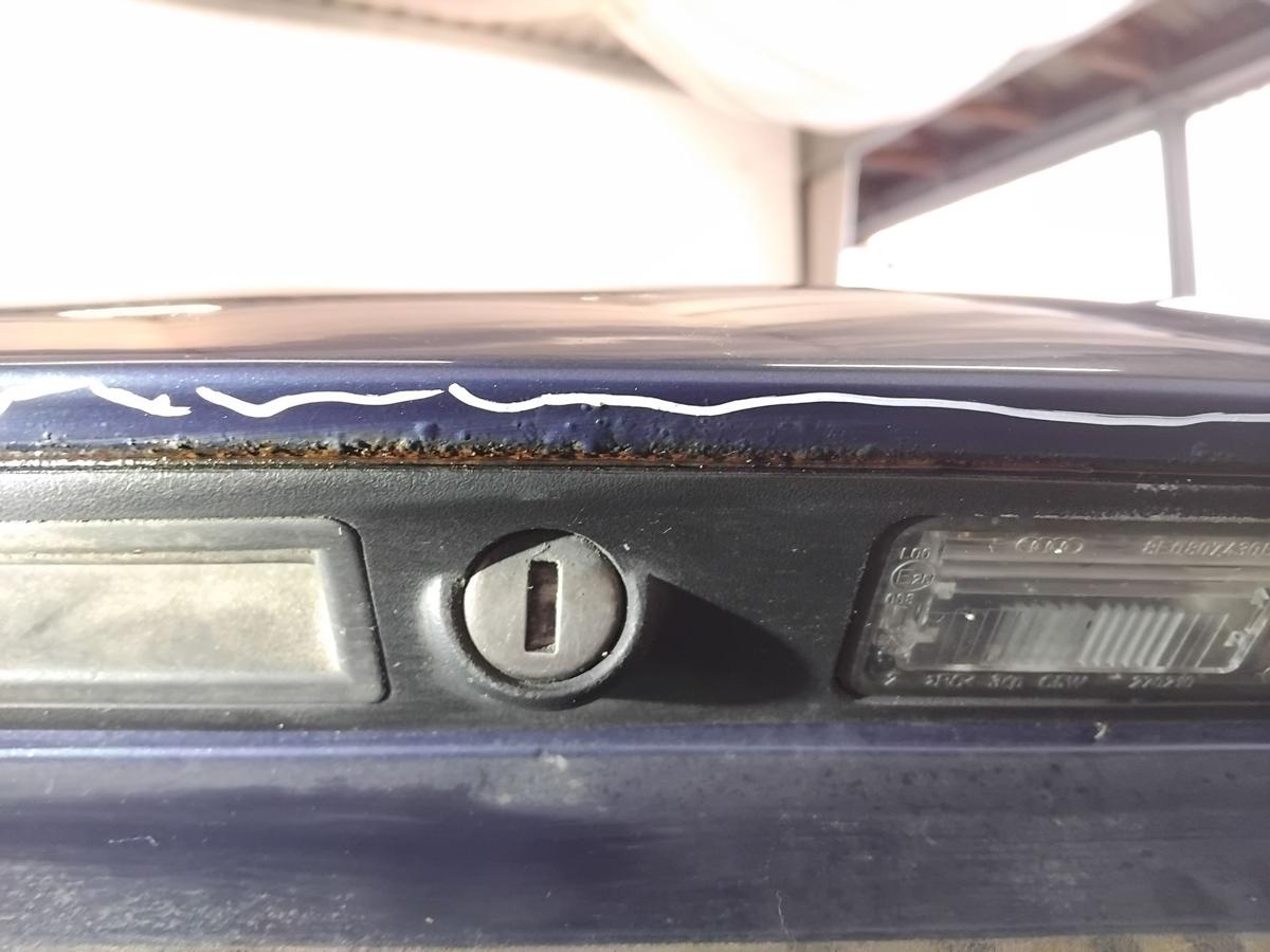Audi A4 8E B6 Kombi Avant Heckklappe LZ5C Mauritiusblaumetallic mit Heckscheibe