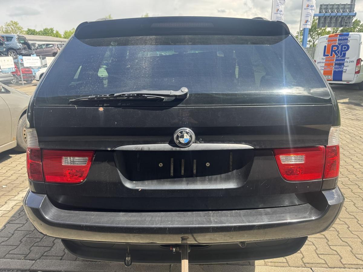 BMW X5 E53 original Heckklappe unten 475 Blacksaphire Metallic Bj.2003
