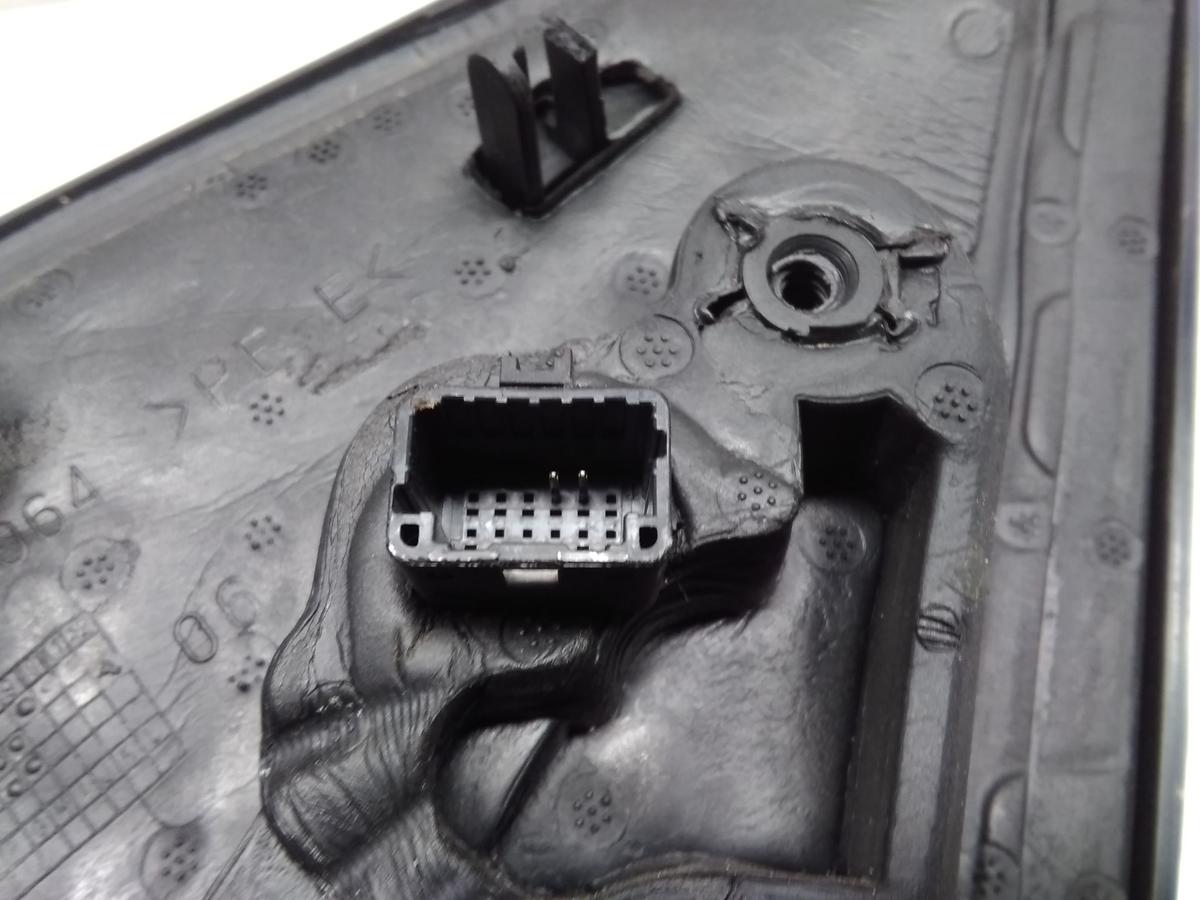 Renault Megane 3 original Au&szlig;enspiegel rechts schwarz unlackiert manuell BJ2011