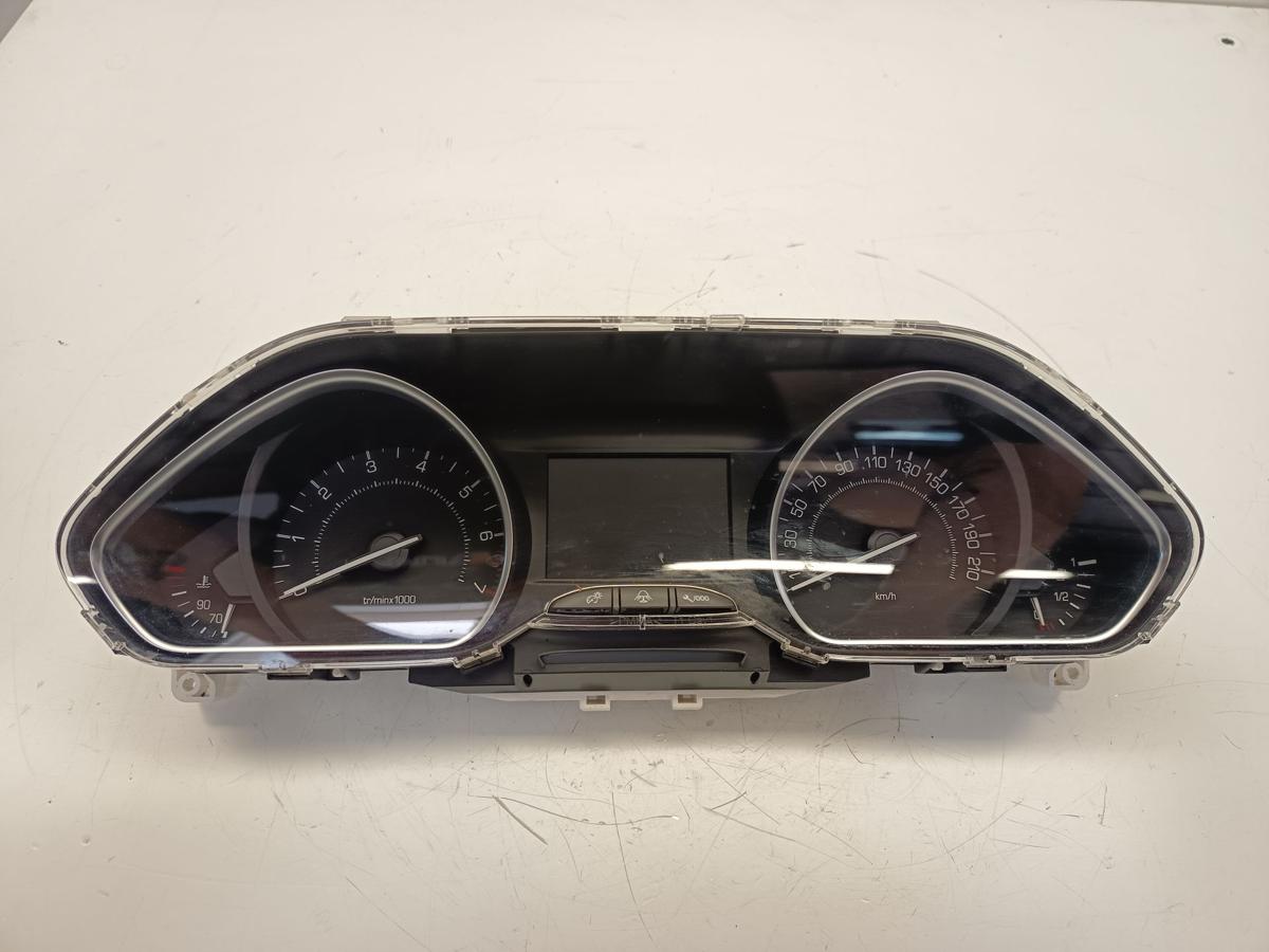 Peugeot 208 I orig Kombiinstrument Tacho Benzin 126Tkm Bj 2012