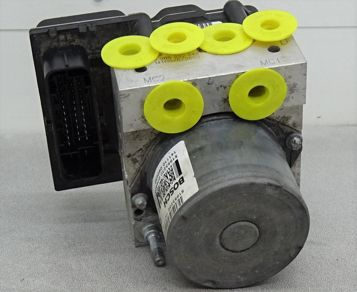 Fiat 500 ABS Hydroaggregat 51953230 0265252548 Bj2014 1,2 51kw