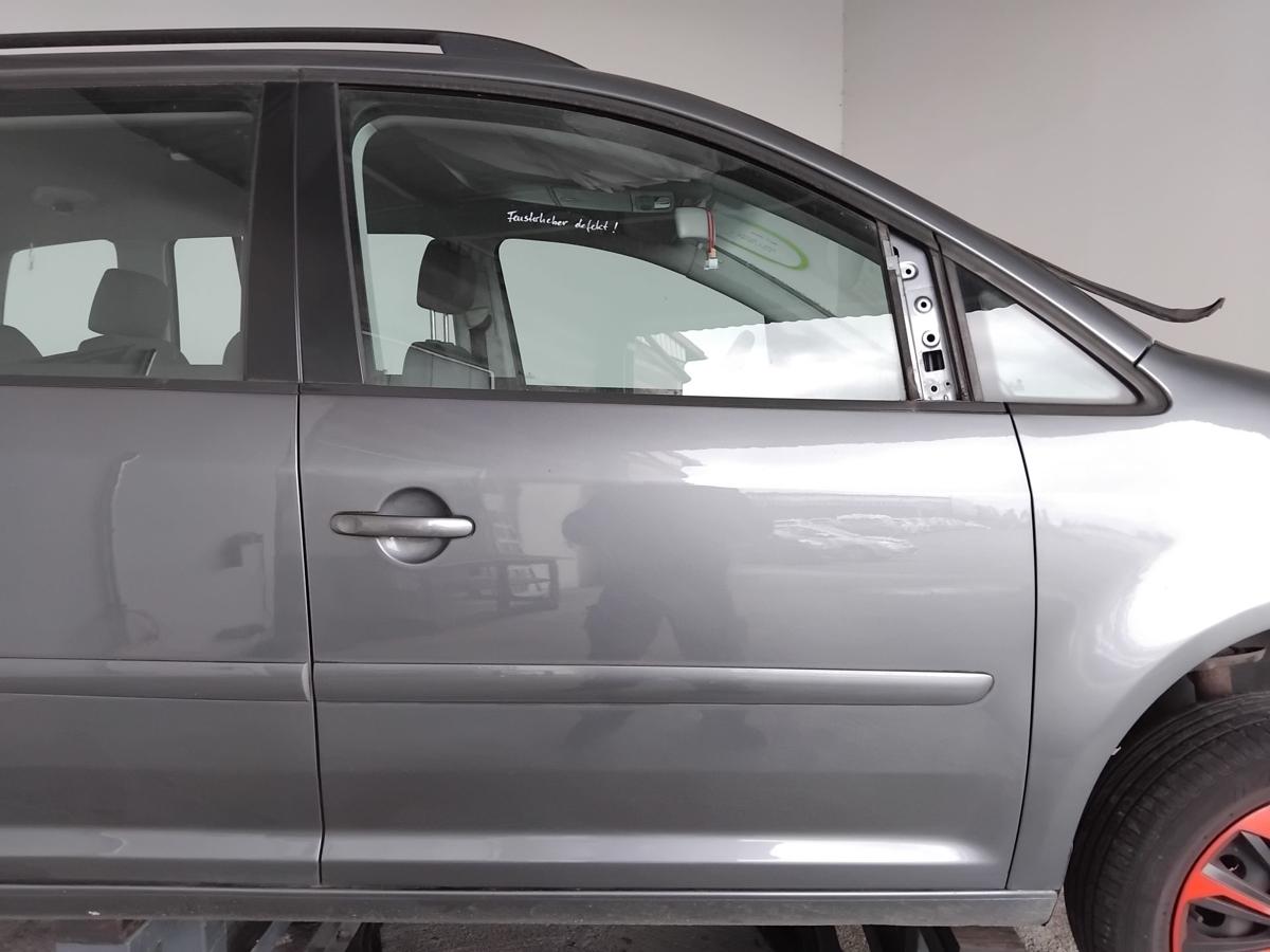 VW Touran 1T Tür vorn rechts Beifahrertür LD7X platinumgrey BJ2006 Rohbau