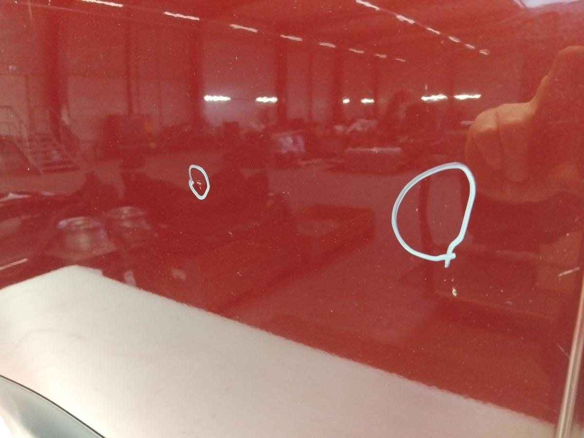 Nissan Qashqai J10 T&uuml;r hinten rechts weinrotmetallic NAJ Bj.2011