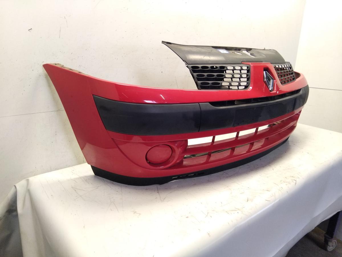 Renault Clio 2 Phase 2 original Sto&szlig;stange Sto&szlig;f&auml;nger vorn rot DV727 Bj.2002