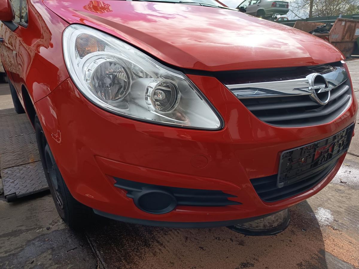 Opel Corsa D original Sto&szlig;stange vorne Z547 Magmarot Facelift Baujahr 2009