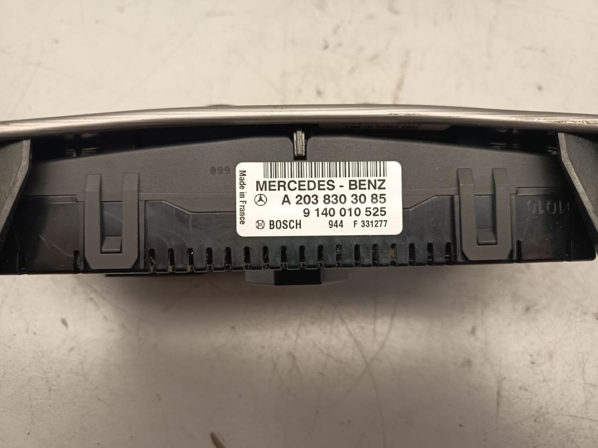 Mercedes S203 original Klimabedienteil Heizungsbet&auml;tigung Climatronic Bj 2005