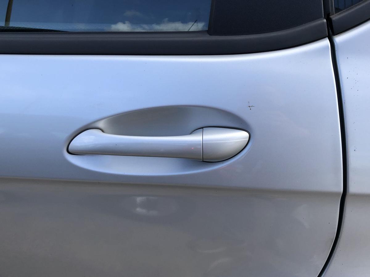 Mercedes W169 A Klasse Mopf T&uuml;r hinten links Fondt&uuml;r Rohbau 761 Polarsilber