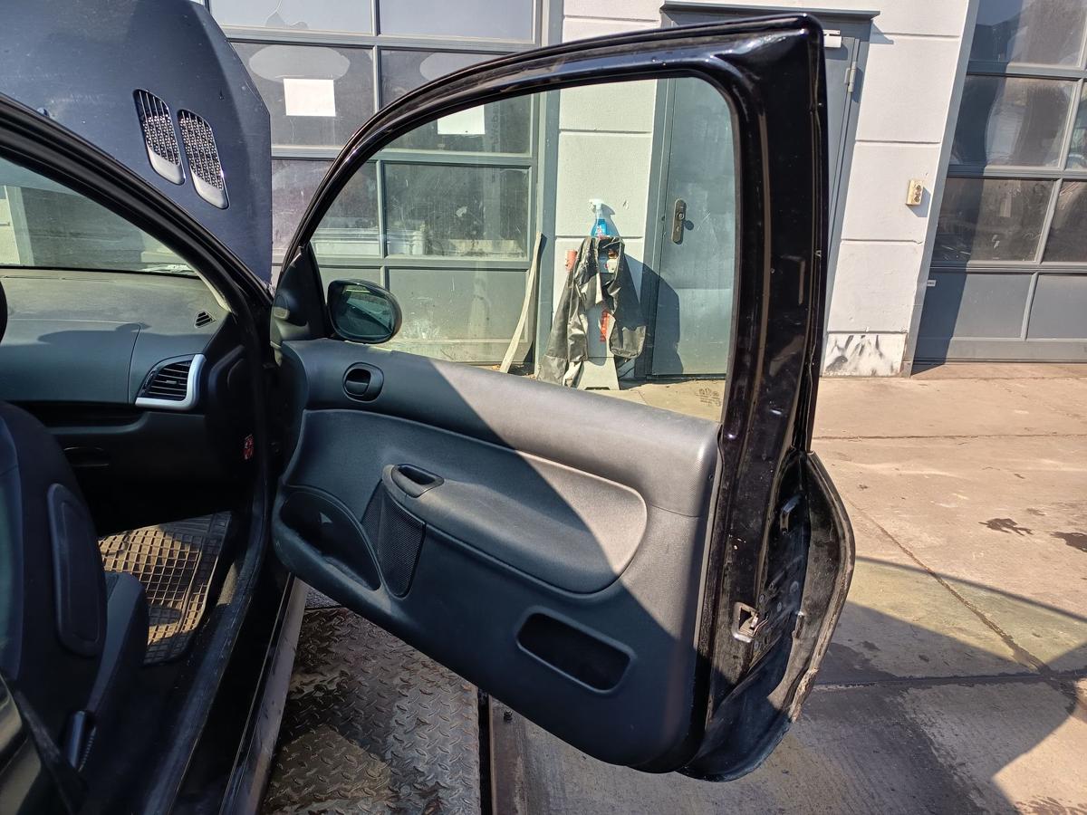 Peugeot 206+ original T&uuml;r rechts KTV Perla Schwarz Baujahr 2009