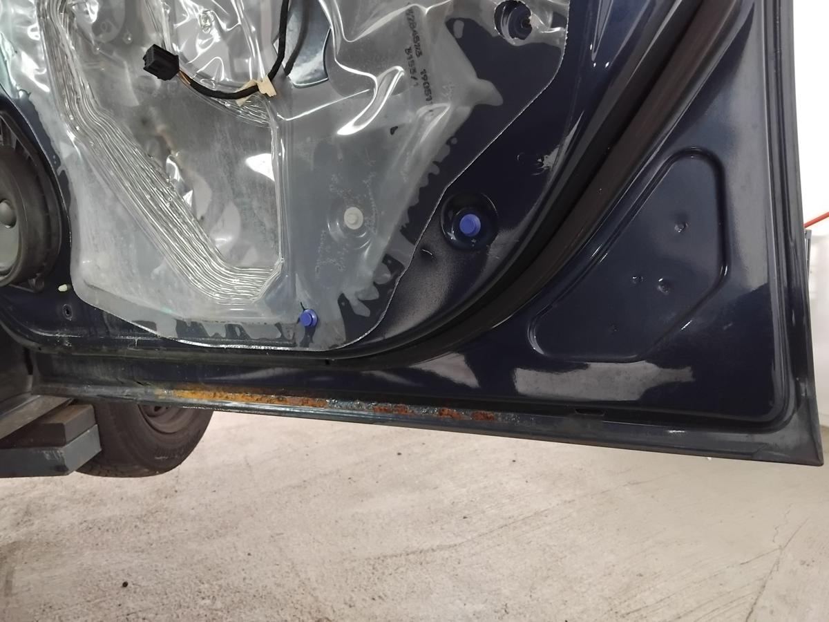 Opel Astra J Tür vorn rechts Beifahrertür 5-türig Anrostung BJ2011 Z22A ozeanblaumetallic