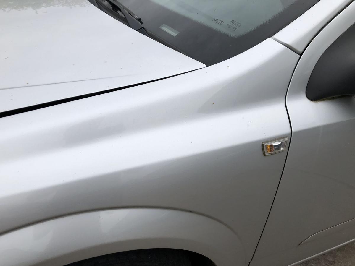 Opel Astra H Caravan Kotfl&uuml;gel vorn links Fahrerseite Seitenwand 2AU Starsilber