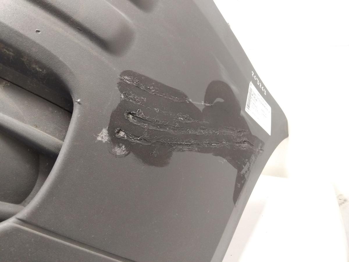 VW Caddy 2K orig Sto&szlig;f&auml;nger Sto&szlig;stange vorn dunkelgrau unlackiert BJ2009 Kratzer