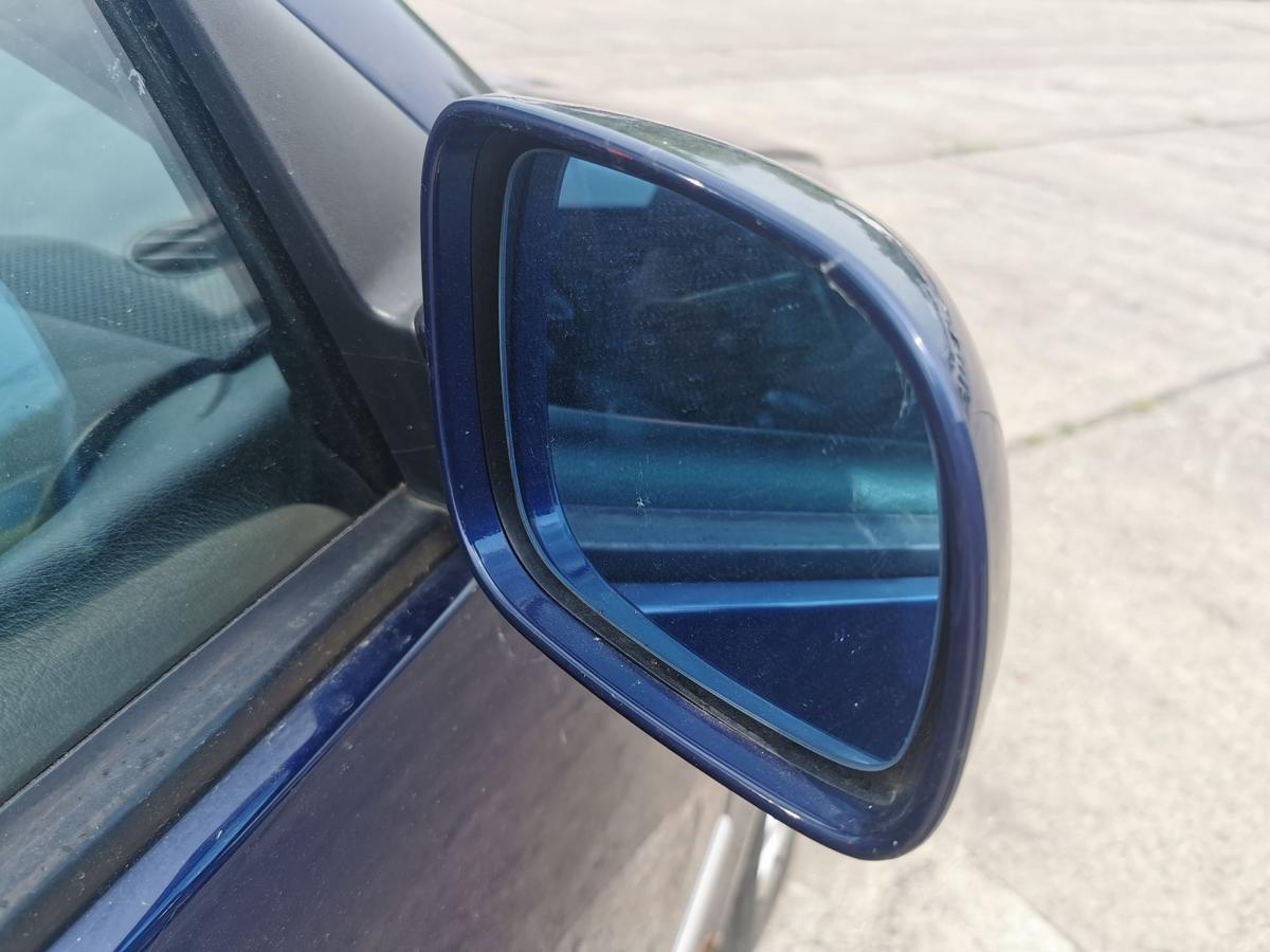 VW Bora 1J Aussenspiegel Spiegel Rückspiegel rechts elektr LB5N Indigoblau Perl