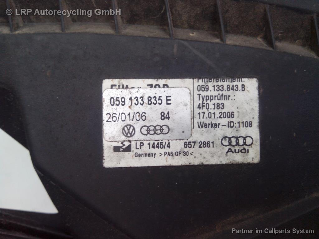 Audi A6 4F Luftfilterkasten 2.7TDI 130kw BPP BJ2006