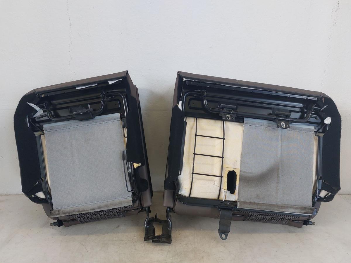 Peugeot 2008 I CU R&uuml;cksitzbank R&uuml;cksitz Sitzbank R&uuml;ckbank Kunstleder braun Stoff