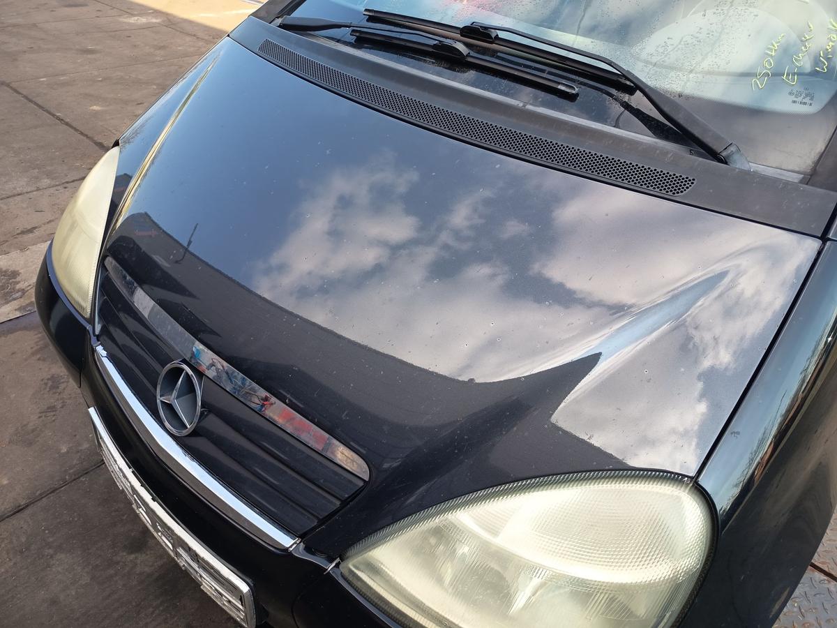 Mercedes A-Kl. W168 original Motorhaube Deckel vorn Front 696 Nachtschwarz Bj 99