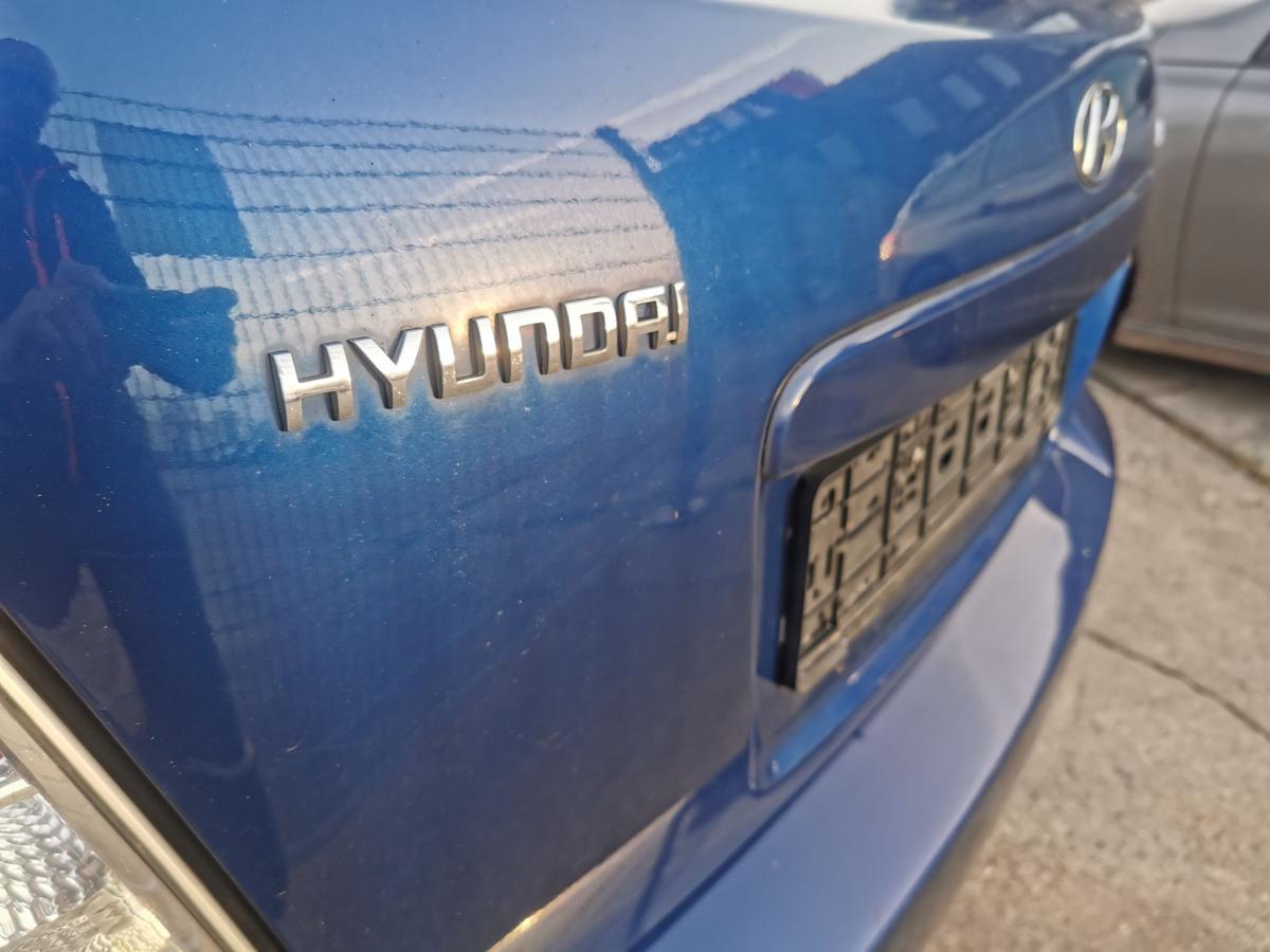 Hyundai Accent MC Heckklappe Klappe Deckel hinten Rohbau 3 T&uuml;rer 3E Blue Onyx