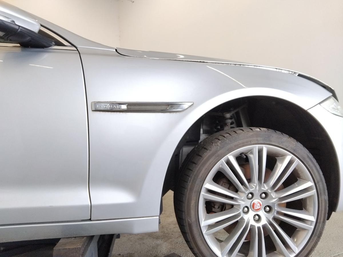 Jaguar XJ X351 original Kotflügel vorn rechts rhodiumsilbermetallic MEN BJ2011