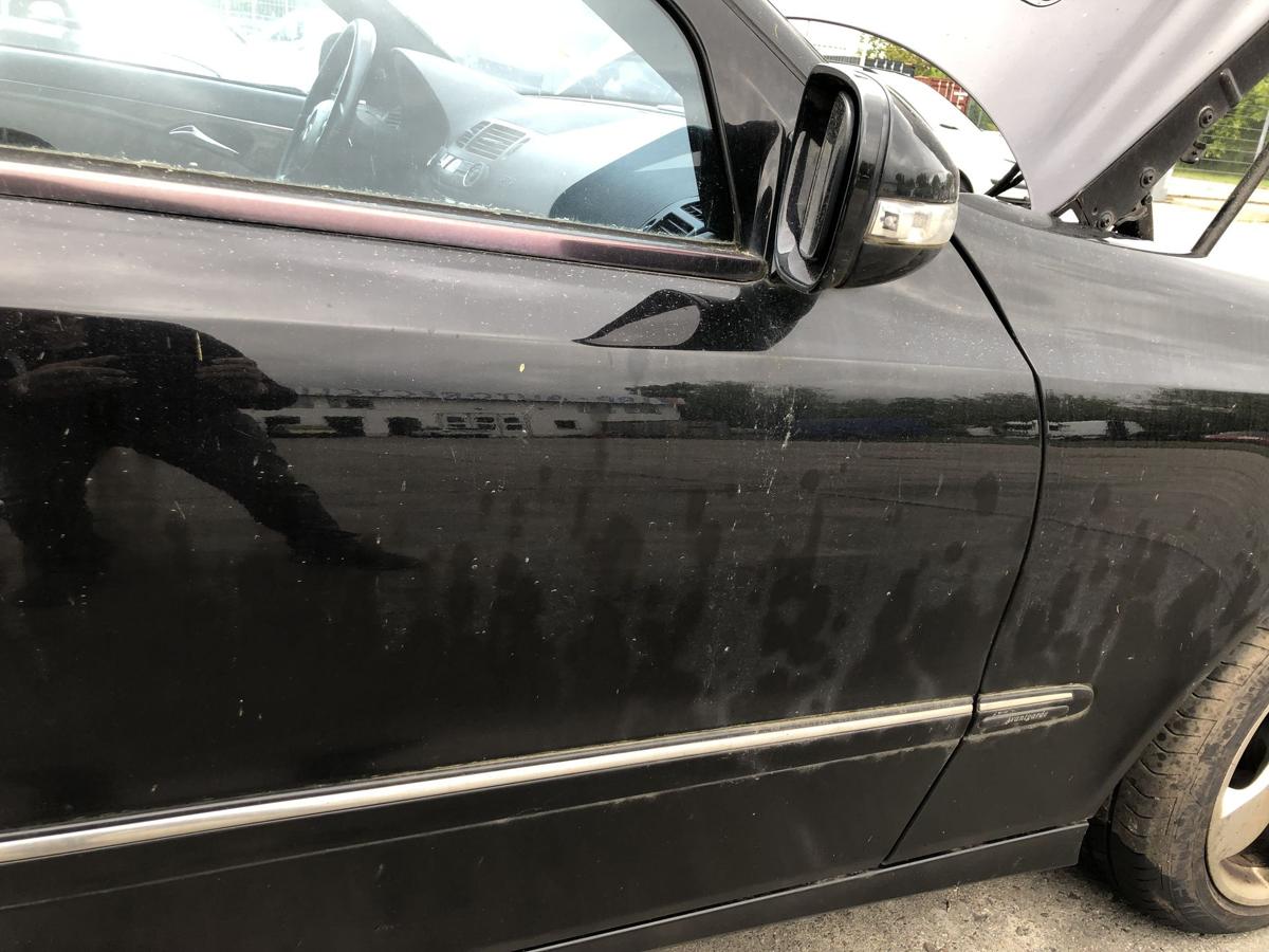 Mercedes E Klasse W211 S211 auch Mopf T&uuml;r vorn rechts Beifahrer Roh 170 schwarz