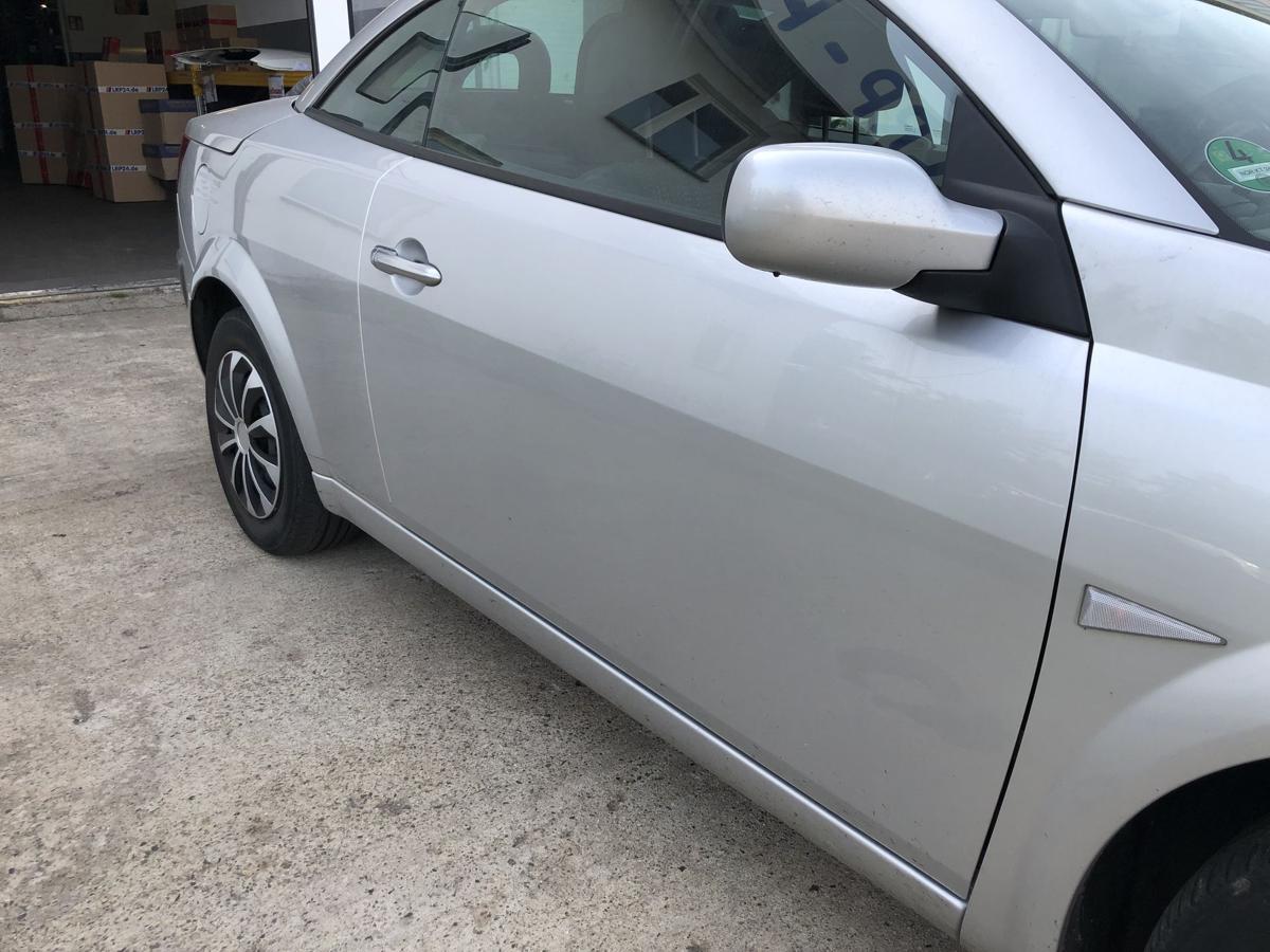 Renault Megane 2 CC Cabrio Tür vorn rechts Beifahrertür TED69 Gris Platine