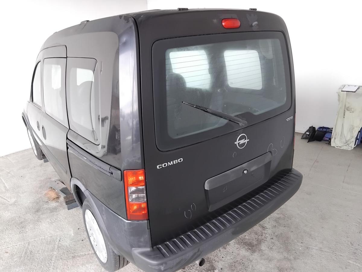 Opel Combo C Tour Heckklappe saphirschwarzmetallic Z20R mit Heckscheibe BJ2008