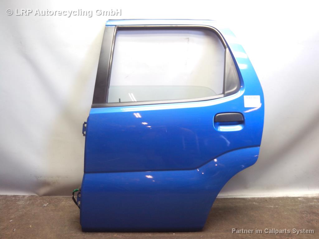 Suzuki Ignis BJ2001 Tür hinten links blau Z2J