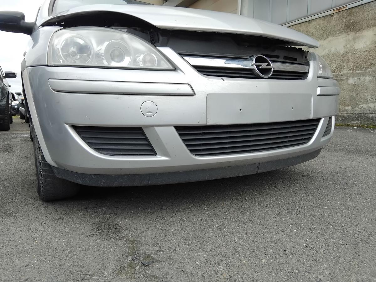 Opel Corsa C orig Sto&szlig;stange Sto&szlig;f&auml;nger vorn starsilber III Z157 Facelift BJ2006