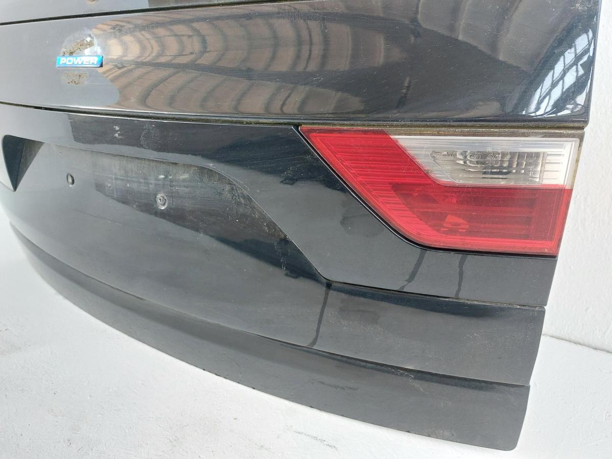 BMW X3 E83 LCI Heckklappe mit Heckscheibe Facelift Roh 475 Black Sapphire