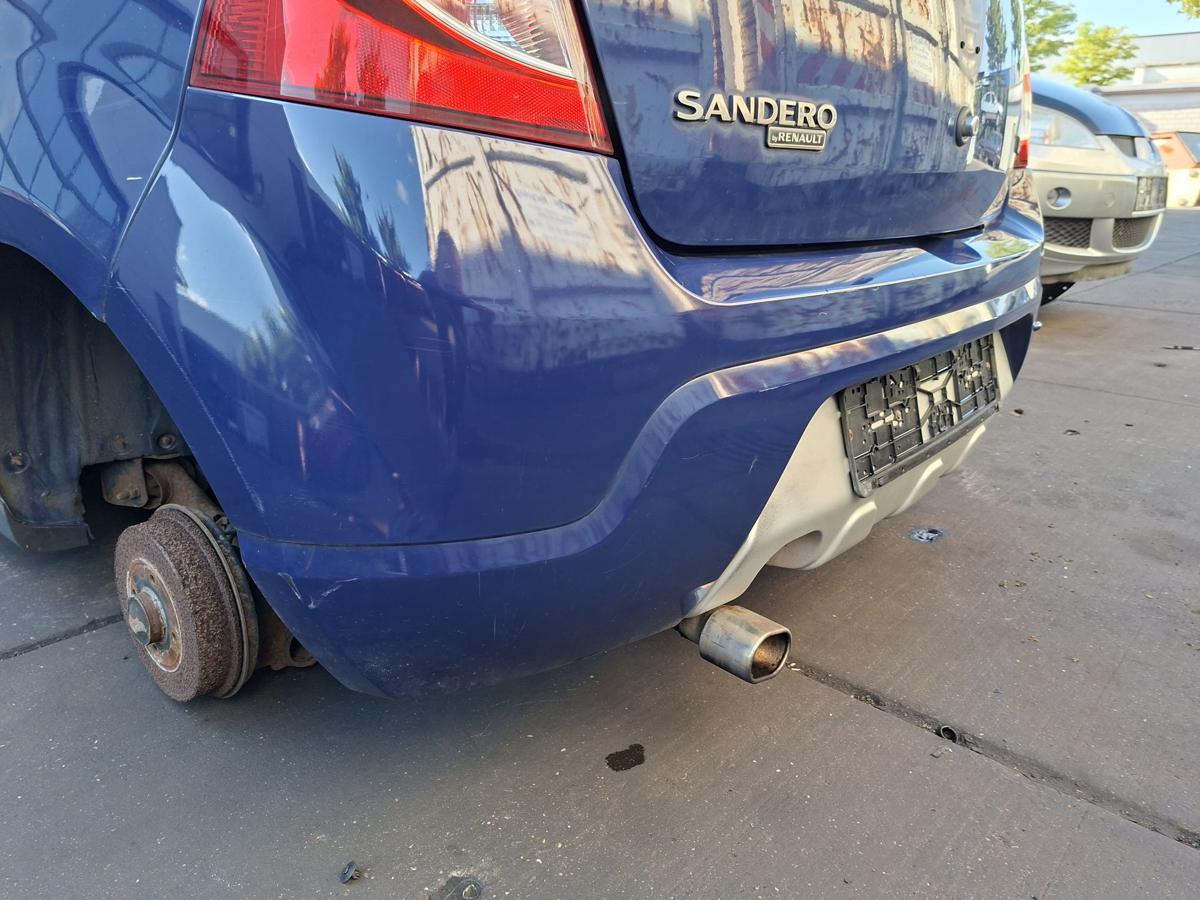 Dacia Sandero Stepway orig Stoßstange Stoßfänger hinten EZ2010 OV61H-Blue Marine