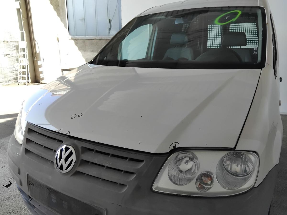 VW Caddy 2K original Motorhaube Deckel vorn LB9A Candywei&szlig; BJ2005