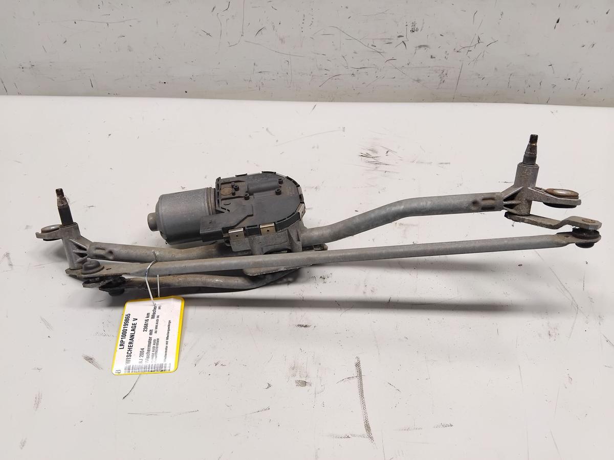 Audi A6 4F Wischermotor mit Wischergest&auml;nge vorn 4F1955119 4F1955023A BJ2004