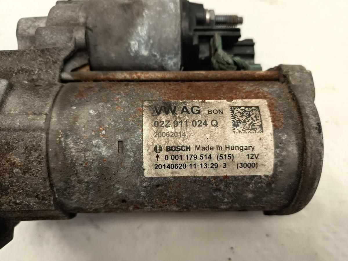 Seat Leon 5F original Anlasser Starter 1.4l 92kW Benzin 02Z911024Q Bj 2014