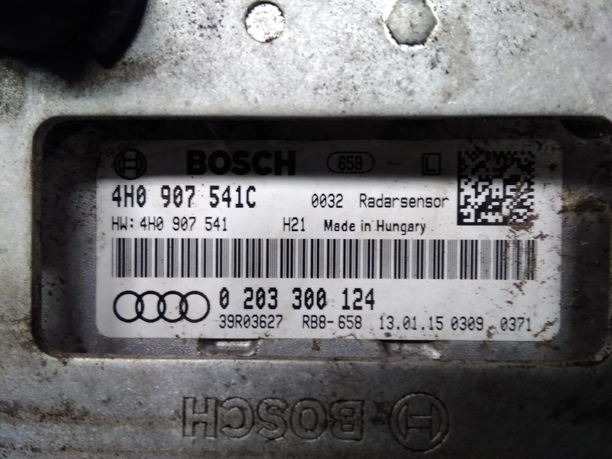 Audi A8 D4 4H original Radarsensor vorn links 4H0907541C 4H0907573A BJ2015