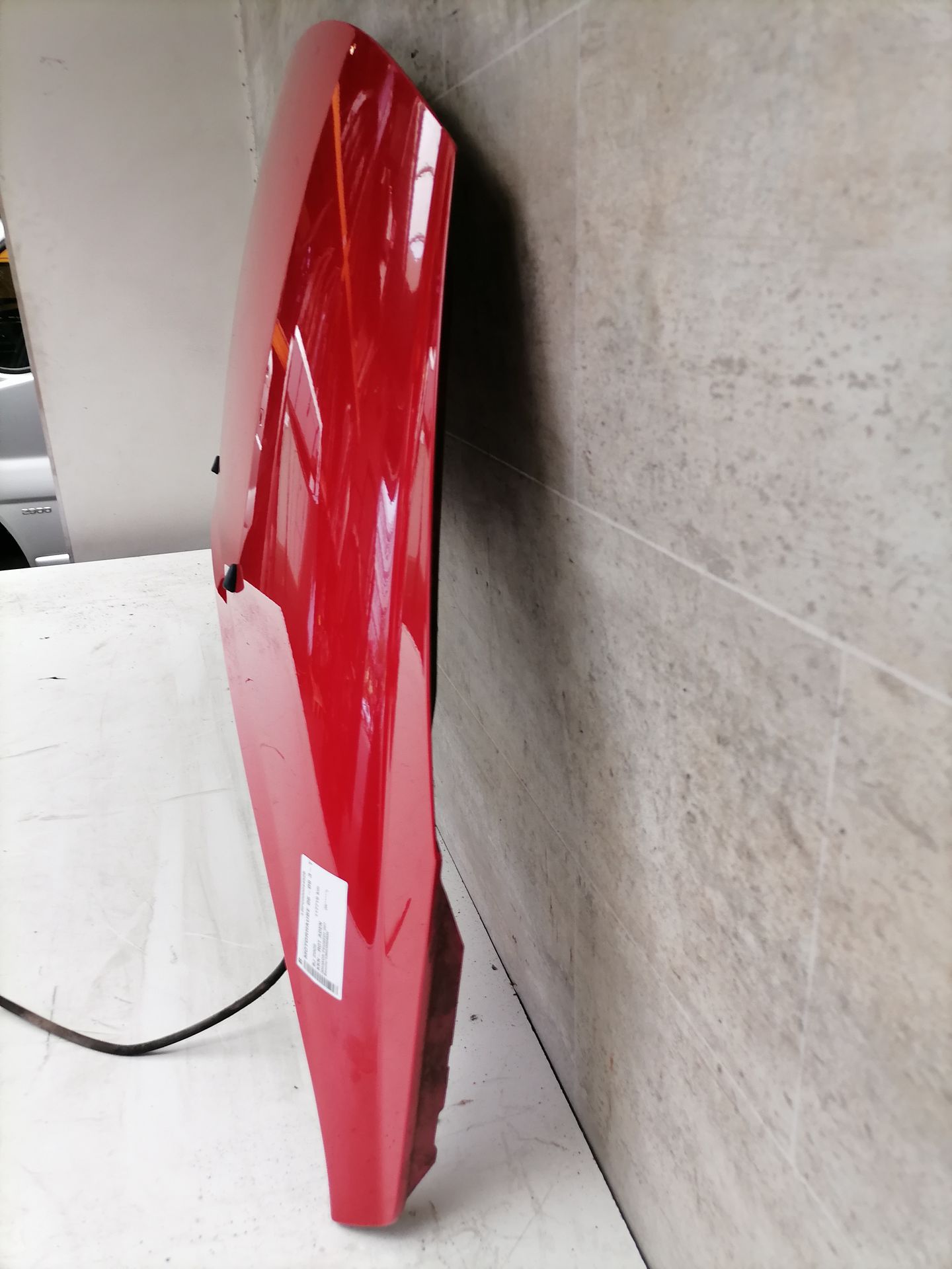 Peugeot 207 original Motorhaube KKN Rot Aden BJ09