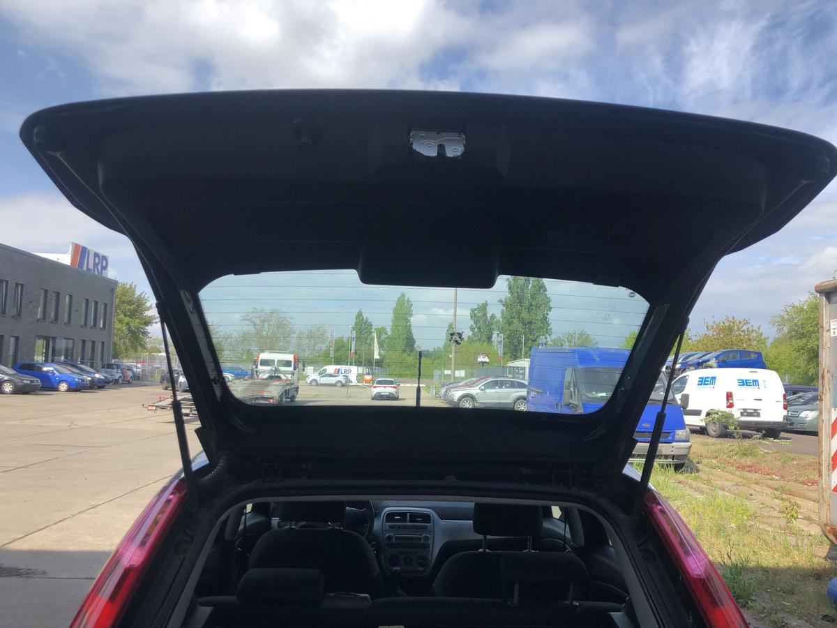 Fiat Punto EVO 199 Heckklappe mit Heckscheibe nur 5 t&uuml;rig ab 2012 876 schwarz