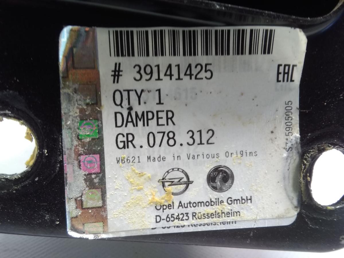 Opel Meriva B original Alutr&auml;ger Verst&auml;rkung Sto&szlig;f&auml;nger vorn Bj.2012