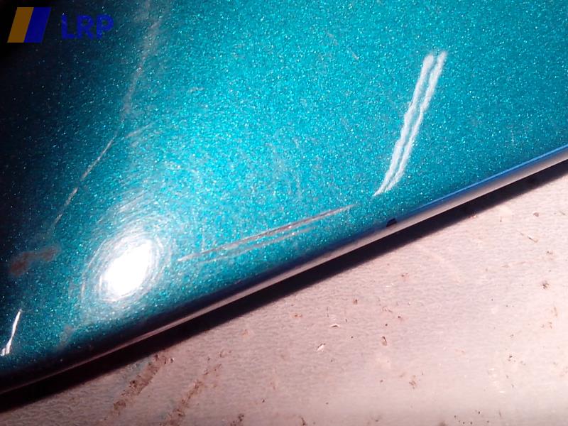 Mitsubishi Eclipse D3 Seitenteil Heckspoiler links türkismetallic BJ1998