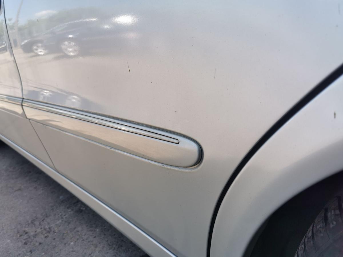 Mercedes E Klasse S211 Tür Autotür Rohbaut hinten links 744 Brillantsilber Kombi