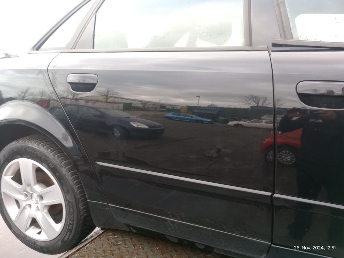 Audi A4 8E Limo orig Tür hinten rechts Beifahrerseite LY9B Schwarz Bj 2001