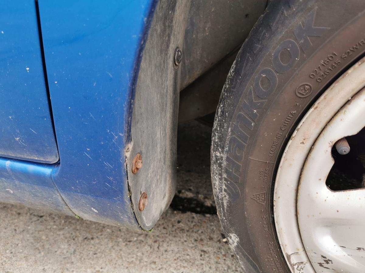 Chevrolet Spark M300 Kotflügel Fender Seitenwand vorn rechts GCT Moroccan Blue